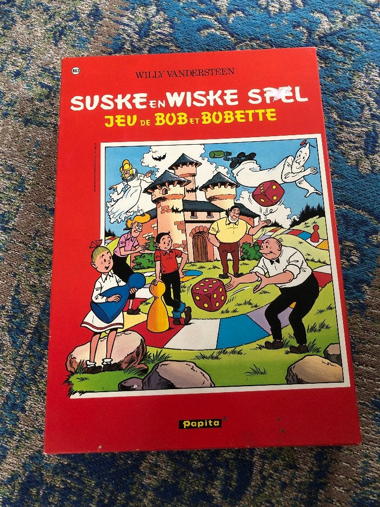 Bordspel Suske en Wiske - Papita, Drie of vier spelers, Ophalen of Verzenden, Gebruikt, Papita