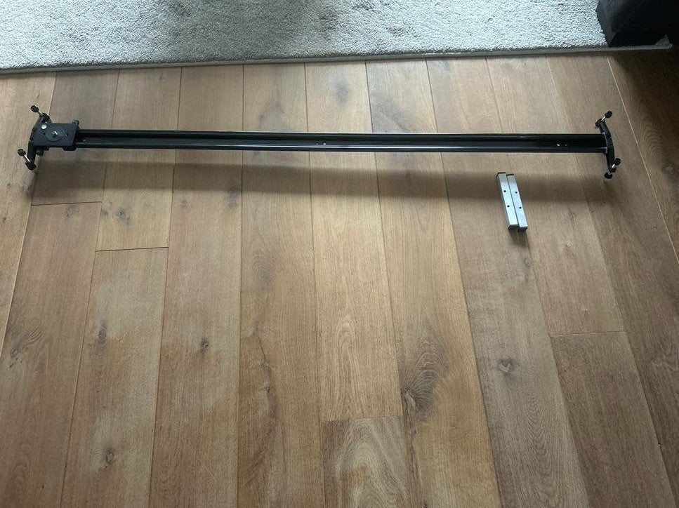 Camera slider 150cm, Ophalen, Zo goed als nieuw, Audio