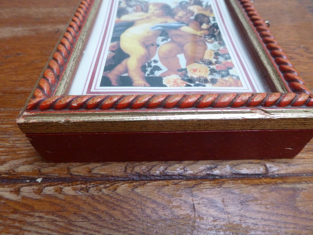 Vintage houten sleutelkastje, Ophalen of Verzenden