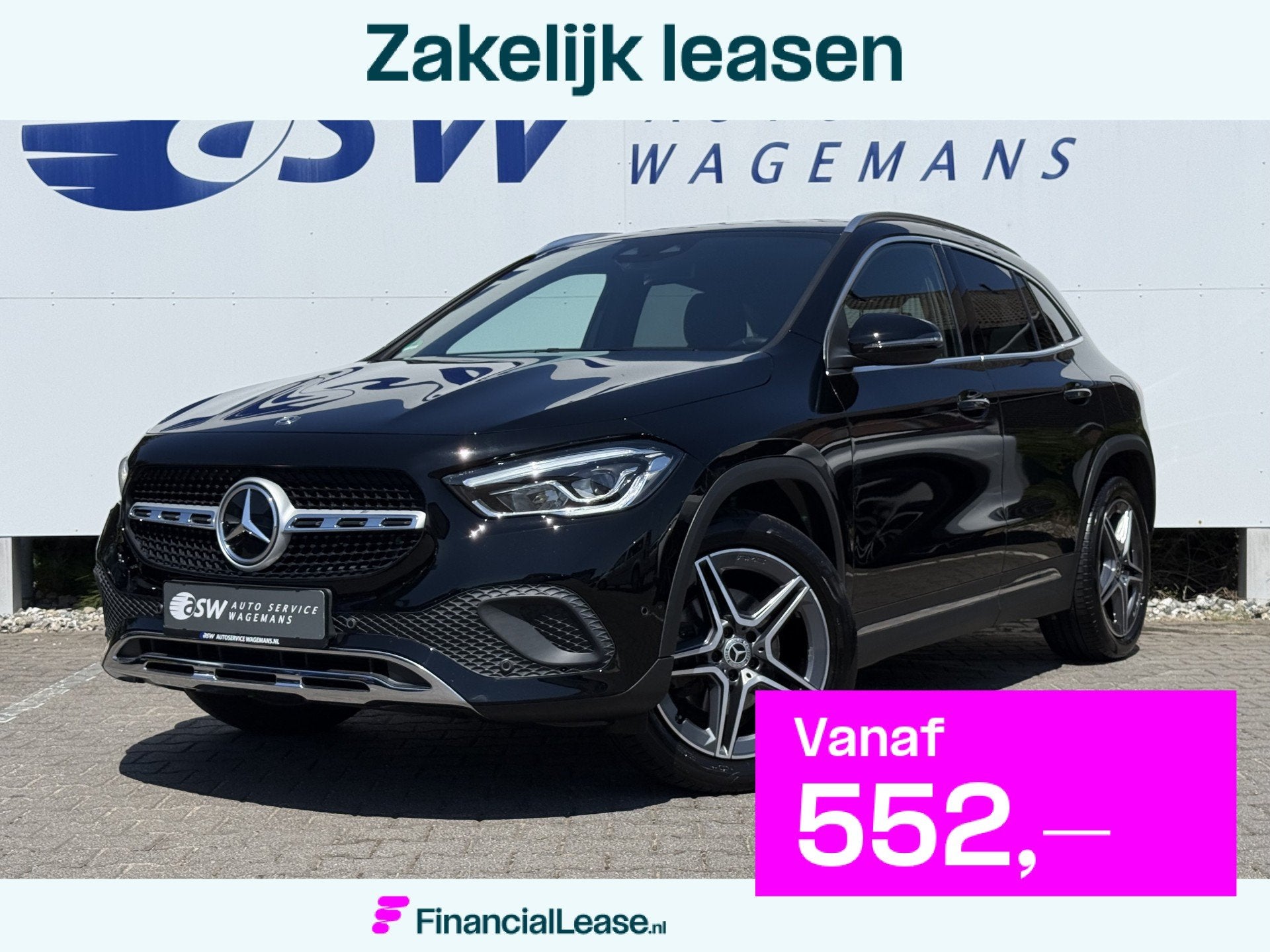 Mercedes-Benz GLA 200 Business Solution Luxury | Trekhaak |, Dealer onderhouden, 15 km/l, 4 cilinders, Met garantie (alle)