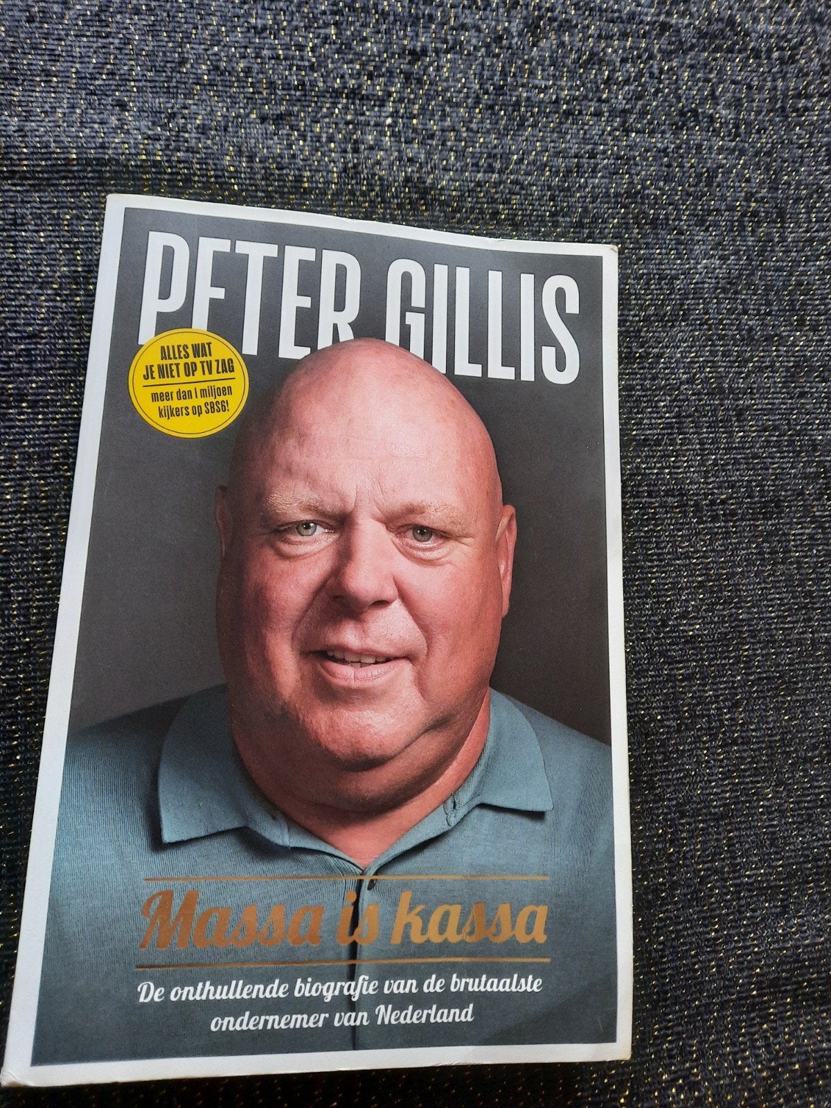 Peter Gillis: Massa is Kassa - Biografie (Paperback), Ophalen of Verzenden, Gelezen, Mark Koster, Film, Tv en Media