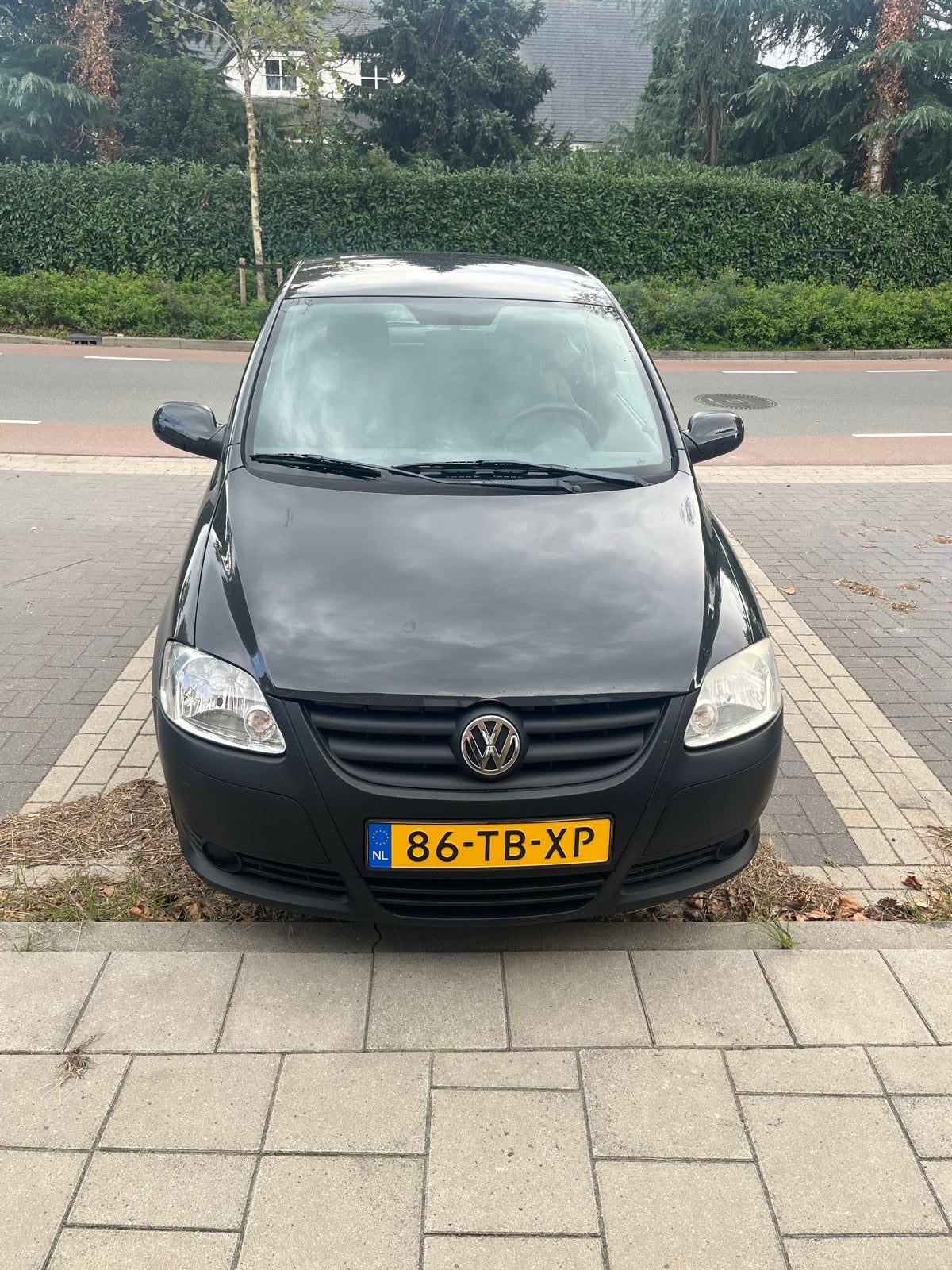 Volkswagen Fox 1.4 55KW 2005 Grijs, Auto's, Voorwielaandrijving, 15 km/l, 4 cilinders, 4 stoelen