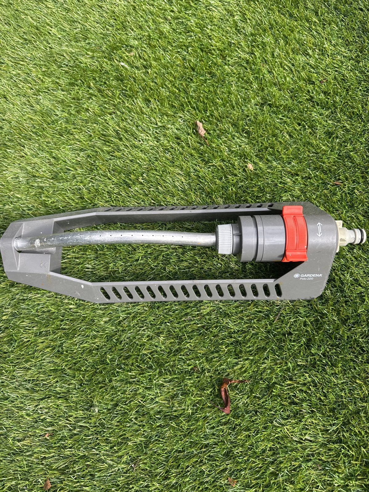 Gardena Zwenksproeier Polo 220, Tuin en Terras, Ophalen, Gebruikt, Zwenksproeier
