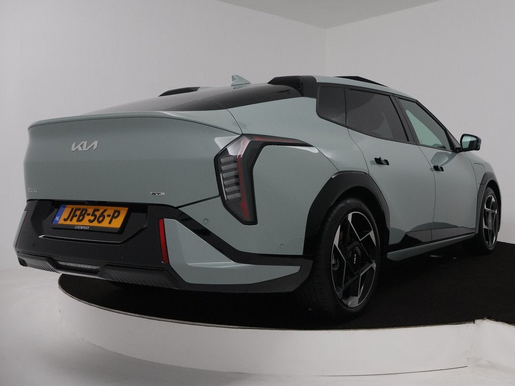 Kia EV4 Fastback GT-PlusLine 81.4 kWh | 10 Jaar Garantie | P, Auto's, Kia, 12 maanden, Beige, Adaptive Cruise Control, Grijs