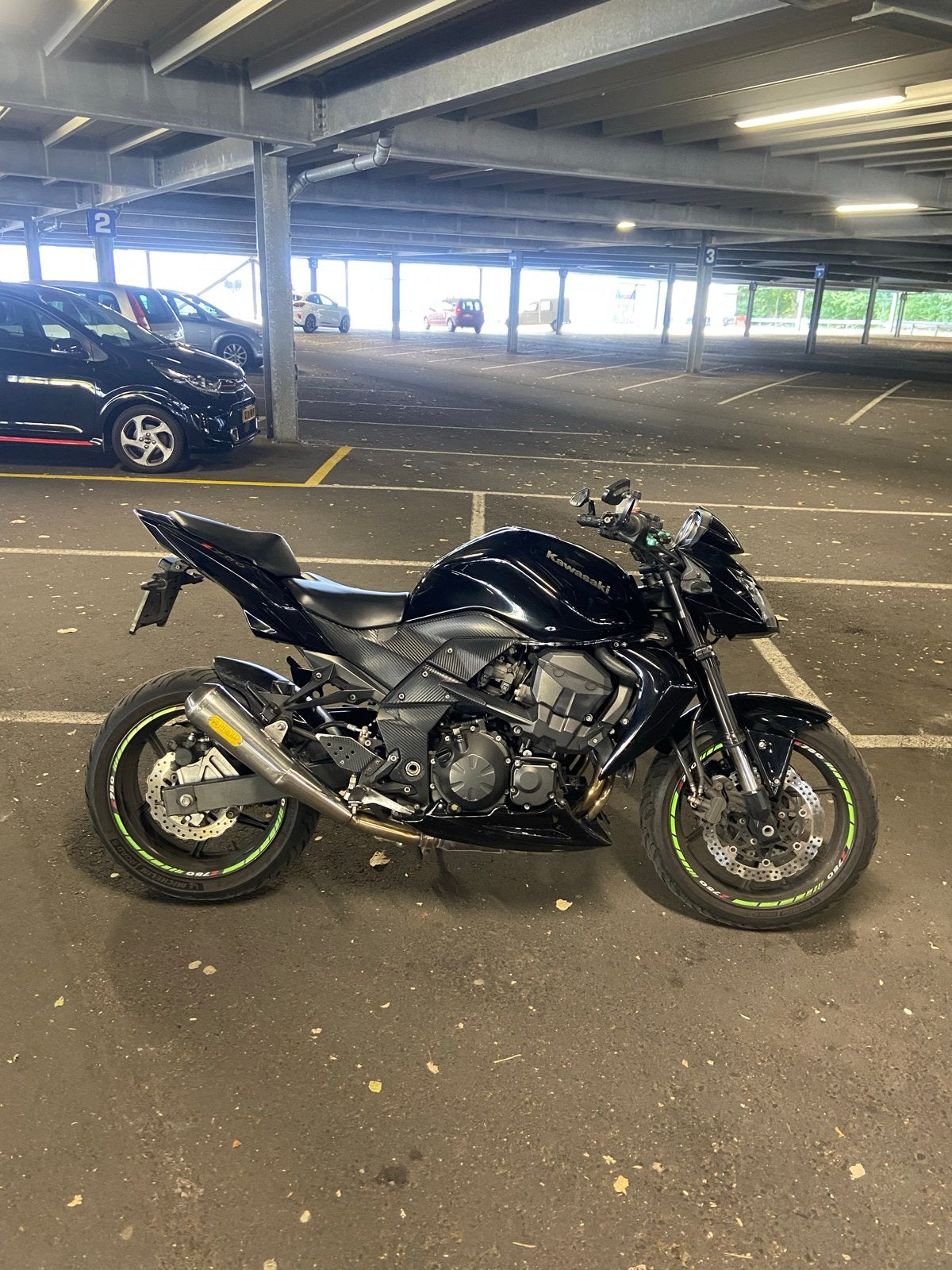 Kawasaki Z750 A2 onbegrenst!, Ophalen, Gebruikt