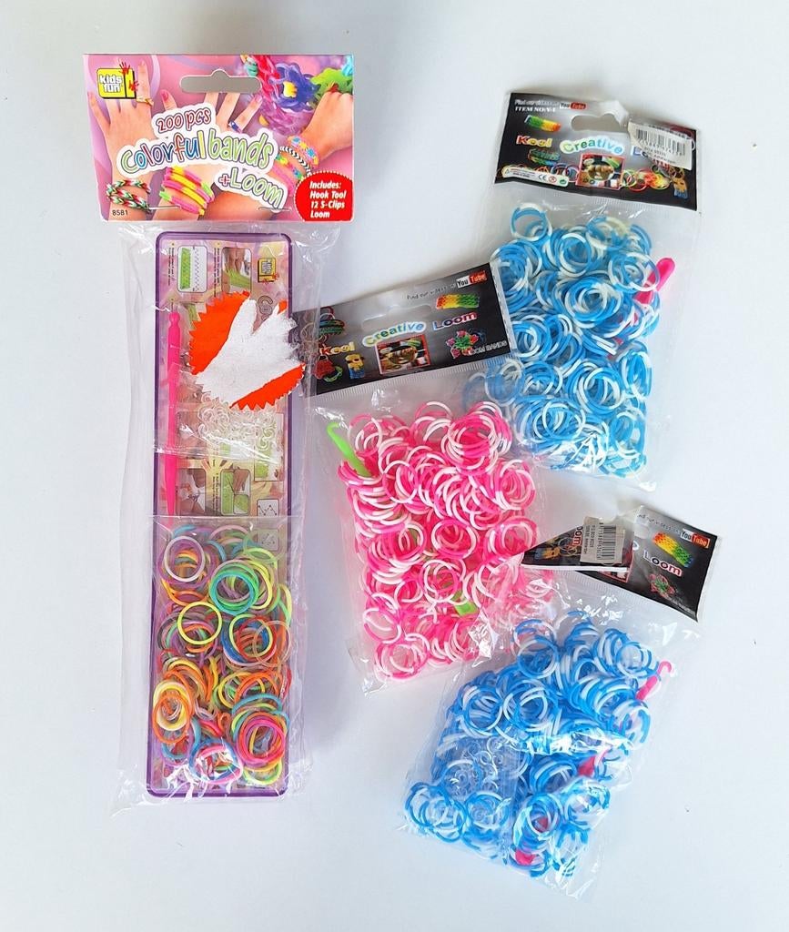 NIEUW! Loom setje + 3 zakjes loom bandjes, Ophalen of Verzenden, Nieuw, Knutselen