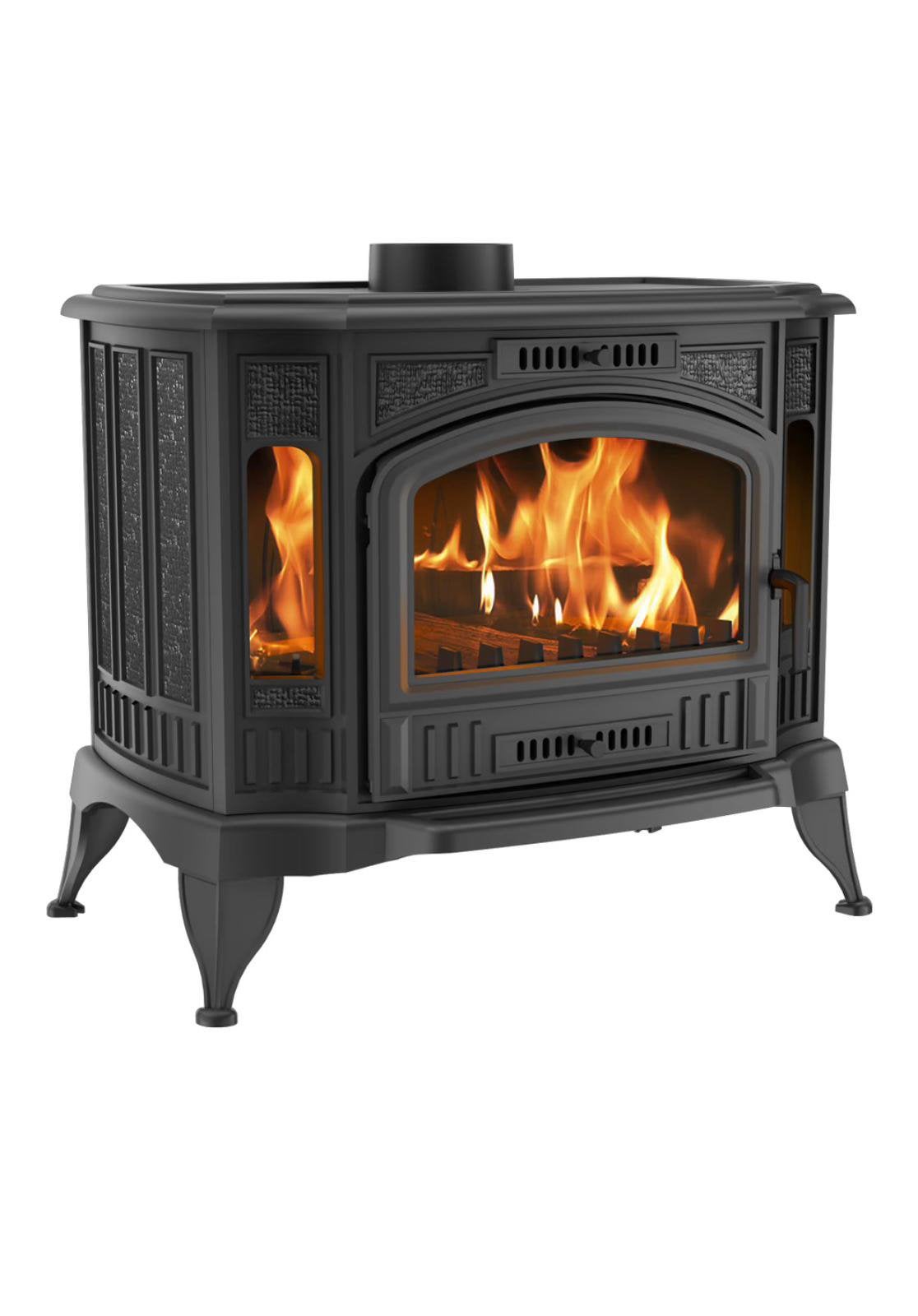 26012 Gietijzeren houtkachel nieuw koza k9, Ophalen, Info@woonwarmer.nl, 4264RM, Vrijstaand