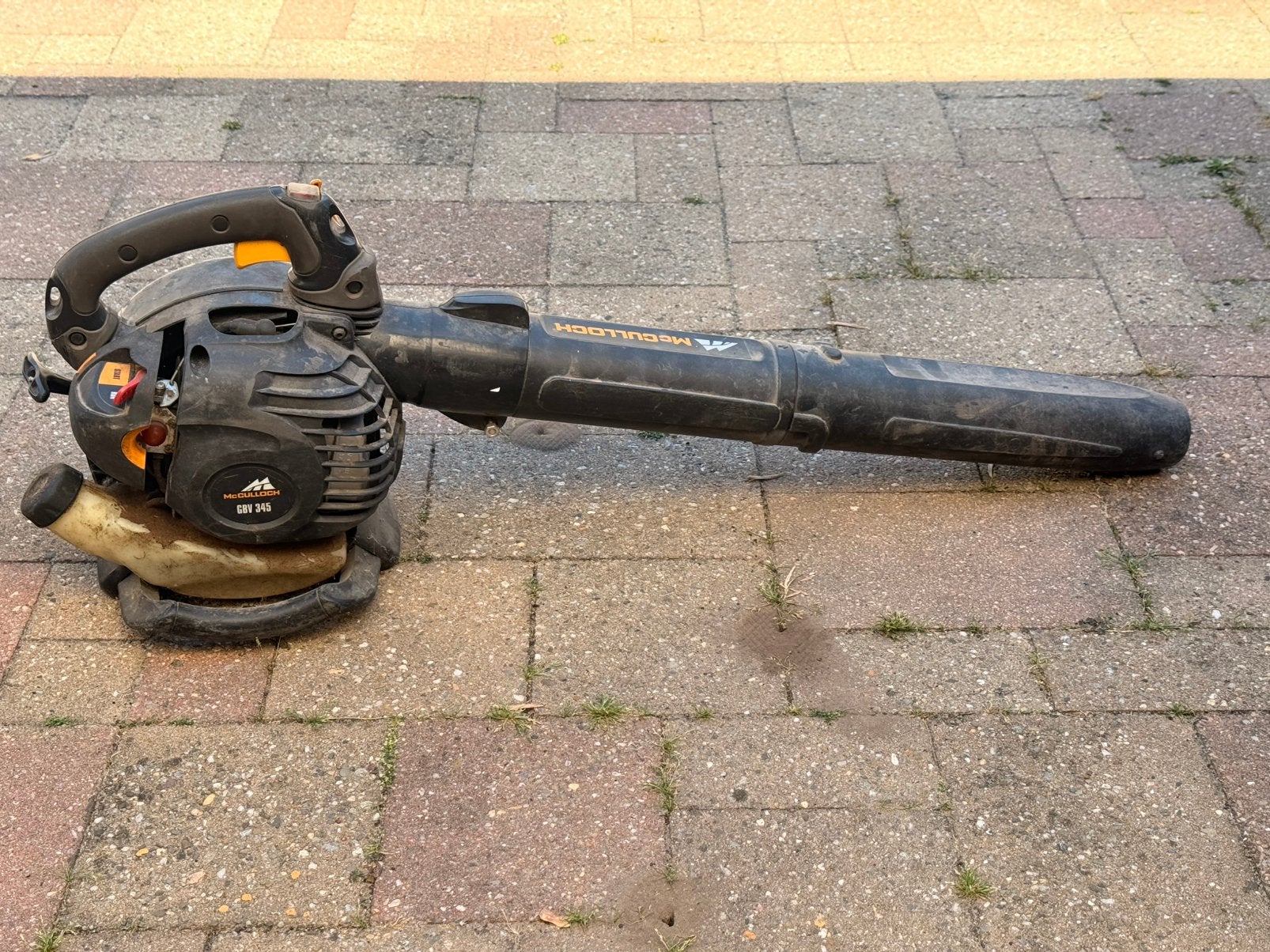 McCulloch GBV 345 bladblazer, Ophalen, Zo goed als nieuw, Elektrisch