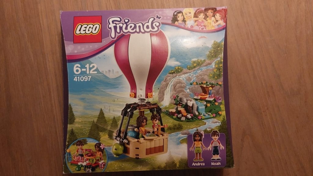 LEGO Friends Heartlake luchtballon 41097, Kinderen en Baby's, Inclusief instructies, Gebruikt, Lego, Friends