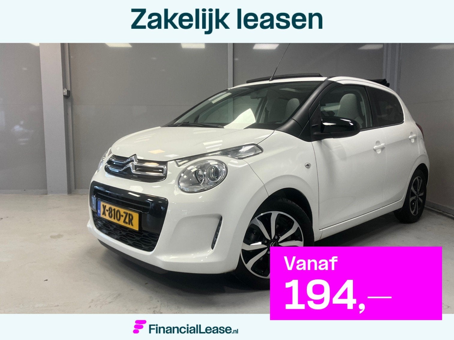 Citroen C1 Airscape Shine 1.2 PureTech | Camera | Vouwdak |, Voorwielaandrijving, Stof, Gebruikt, 1199 cc