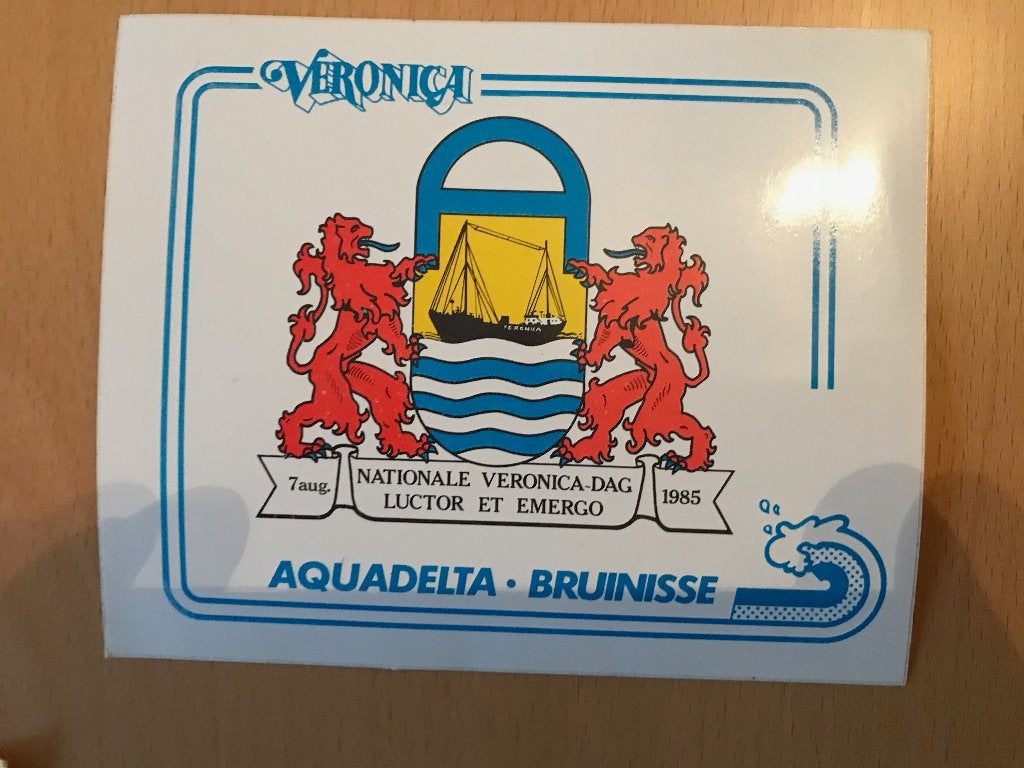 Veronica Nationale Veronica-dag 1985 Aquadelta Bruinisse, Ophalen of Verzenden, Gebruikt, Film, Tv of Omroep