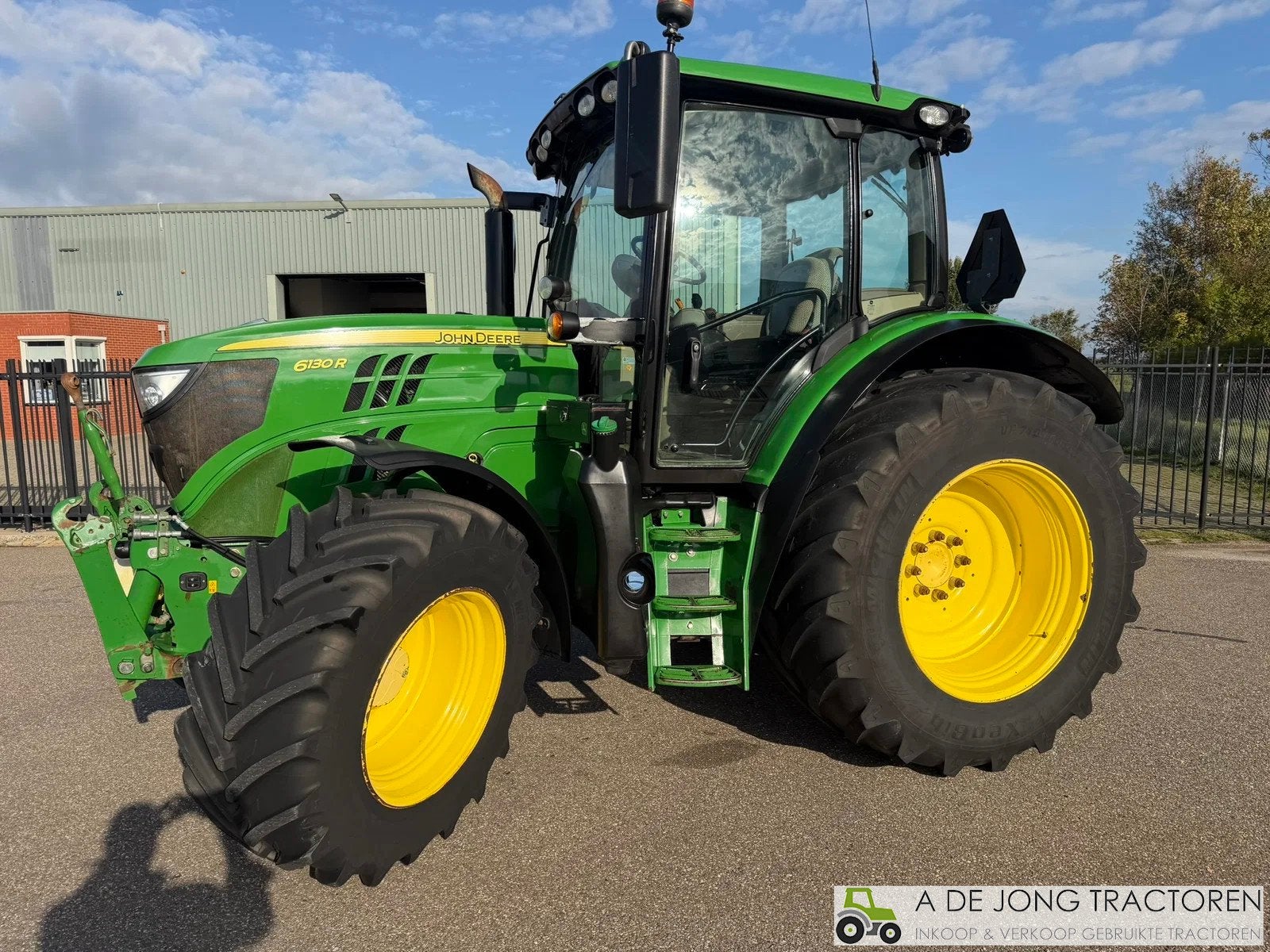 John Deere 6130R (bj 2016), Gebruikt, 120 tot 160 Pk, John Deere, 7500 tot 10000