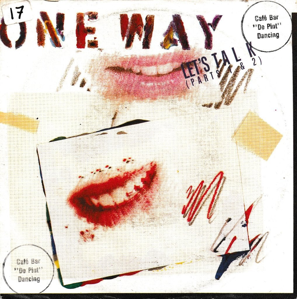 One Way - Let's talk (parts 1 & 2), Ophalen of Verzenden, Gebruikt, 7 inch, Pop