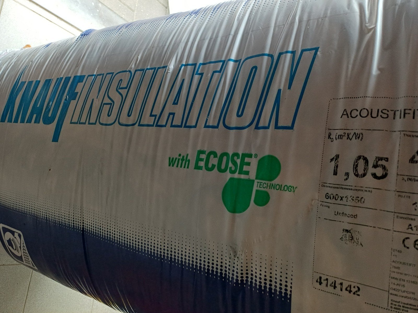 Knauf isolatie !!!, Ophalen, 4 tot 8 cm, 10 tot 15 m², Nieuw