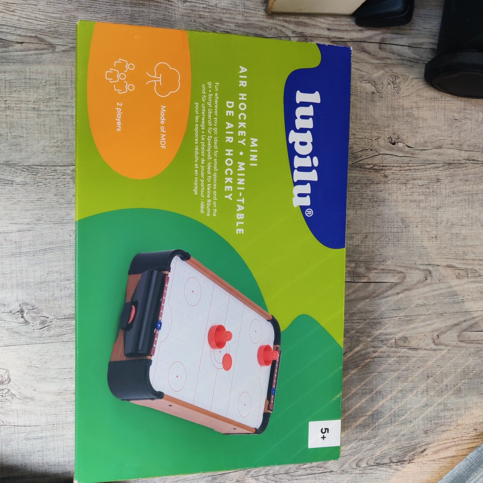 Lupilu Mini Air Hockey Tafel - Compact en Draagbaar, Ophalen, Zo goed als nieuw, Jongen of Meisje