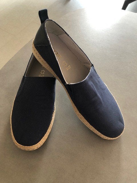 Heren schoenen, Loafers, Blauw, Ophalen of Verzenden, Zo goed als nieuw