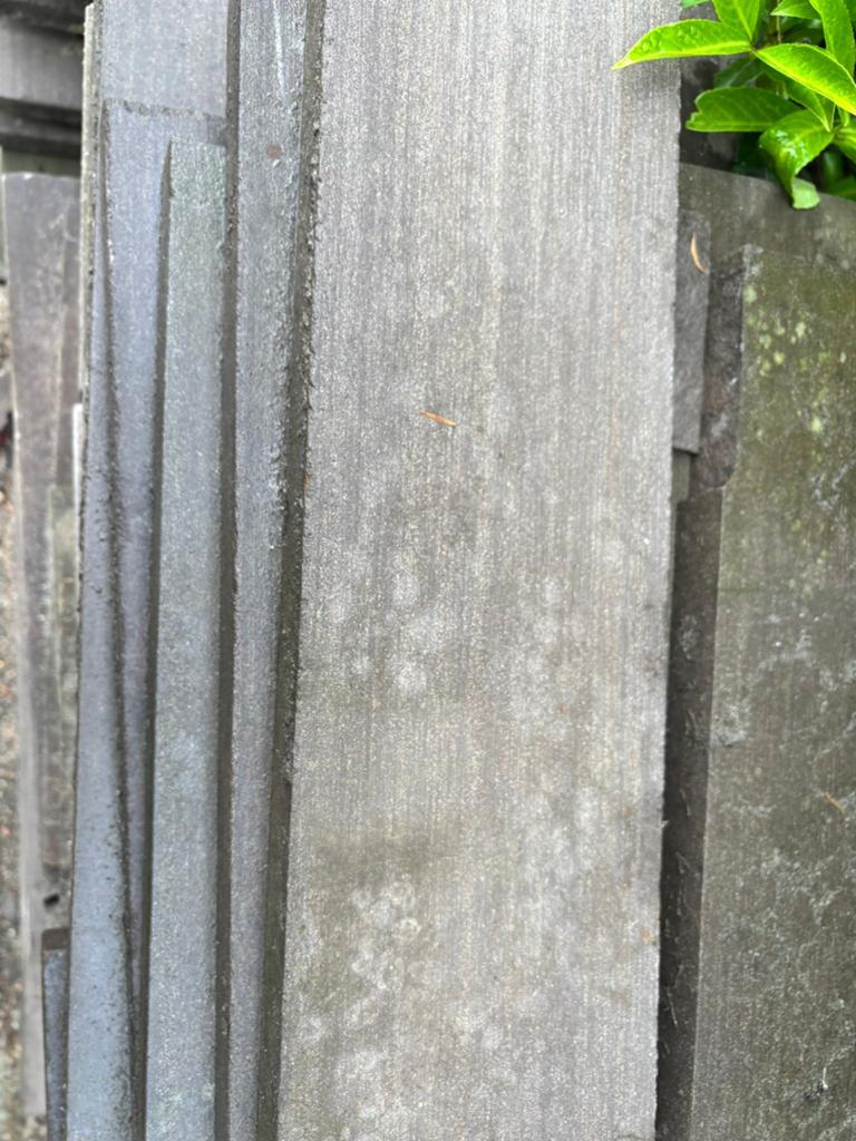 Gratis op te halen: Houtlook langwerpige tegels zie fotos, Tuin en Terras, Ophalen, Gebruikt, Terrastegels, Natuursteen