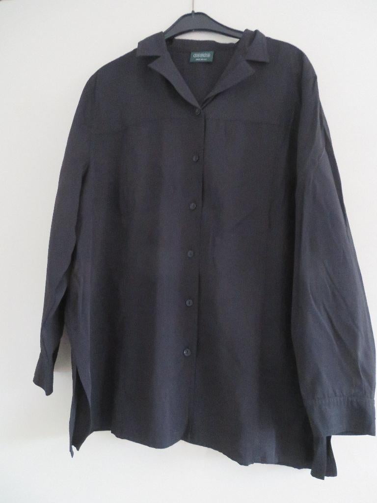 BLOUSE merk : CANDA Zwart, Zwart, Maat 46/48 (XL) of groter, Ophalen of Verzenden, Zo goed als nieuw