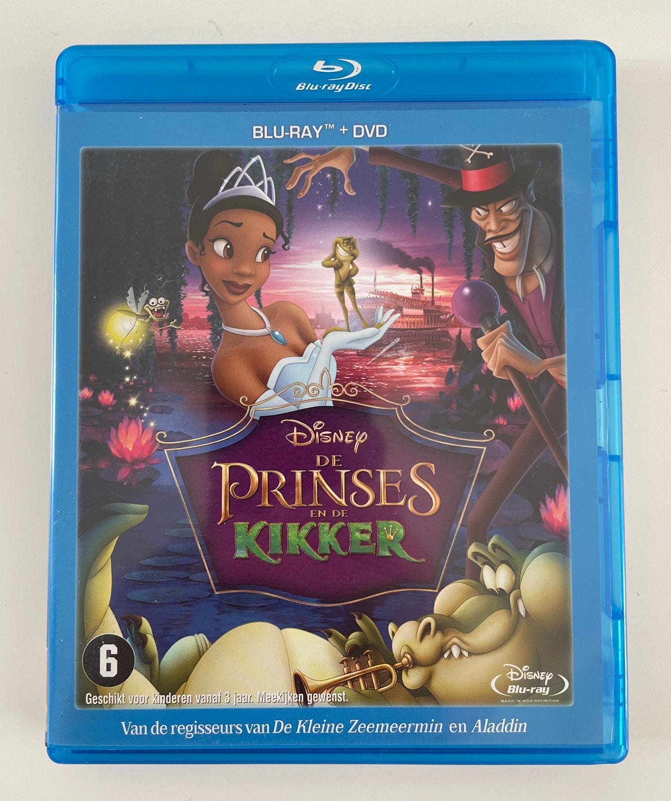 Disney De Prinses en de Kikker – Classic 53 – Blu-ray 2-Disc, Cd's en Dvd's, Ophalen of Verzenden, Zo goed als nieuw, Tekenfilms en Animatie