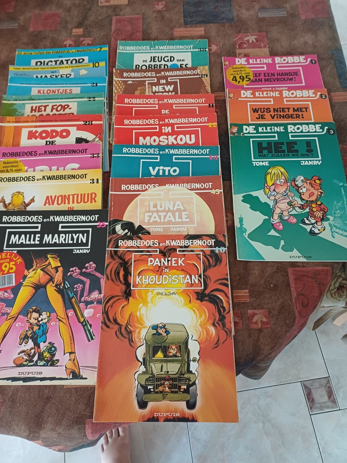 ROBBEDOES en KWABBERNOOT, Boeken, Stripboeken, Meerdere stripboeken, Ophalen of Verzenden
