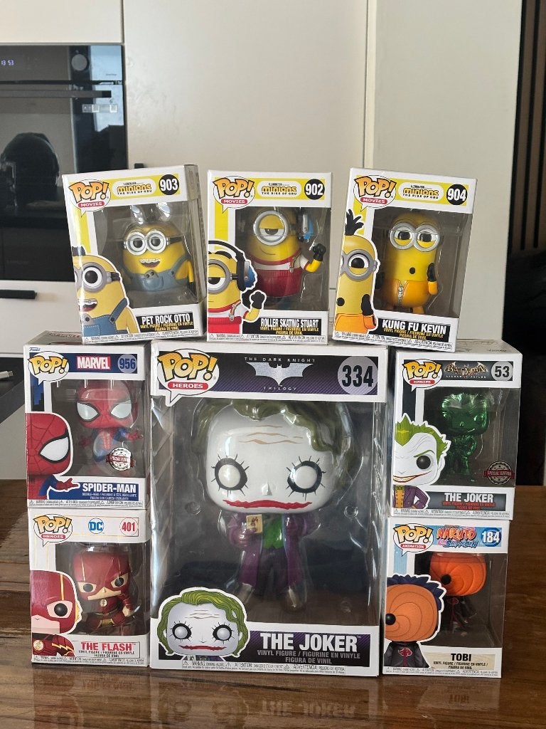 Funko pops, Ophalen, Nieuw
