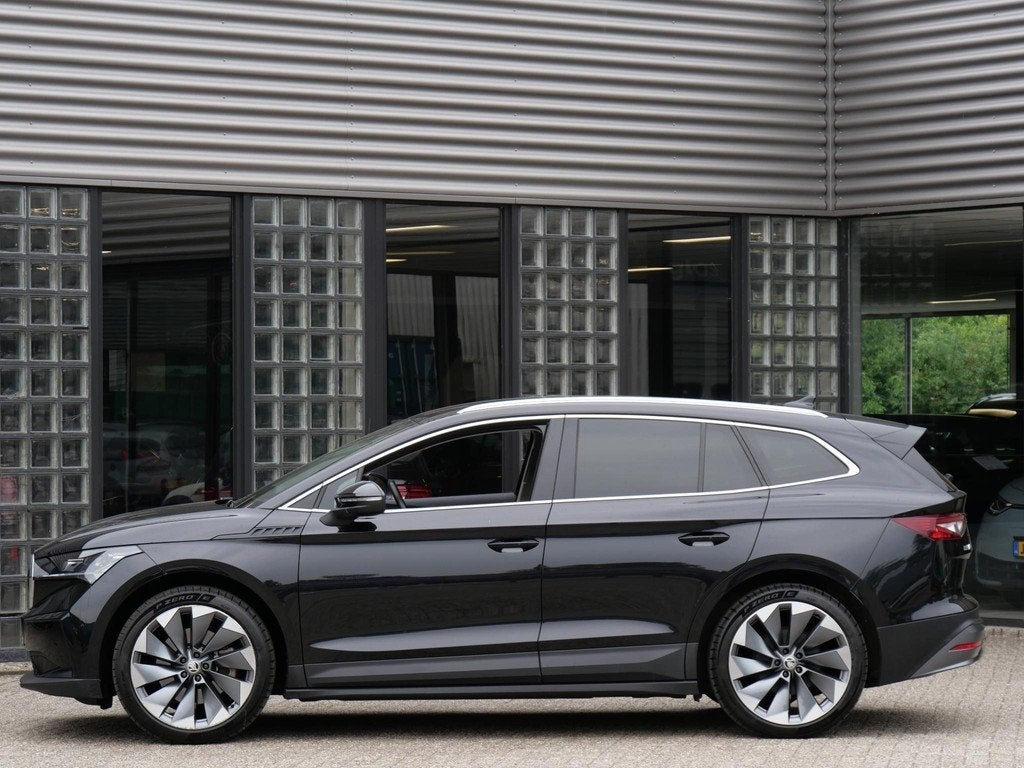 Skoda Enyaq iV 80/ LEER/ ASSISTENTIE PACK/ COMFORT PACK/ CLI, Auto's, Skoda, Automaat, Startonderbreker, Achterwielaandrijving