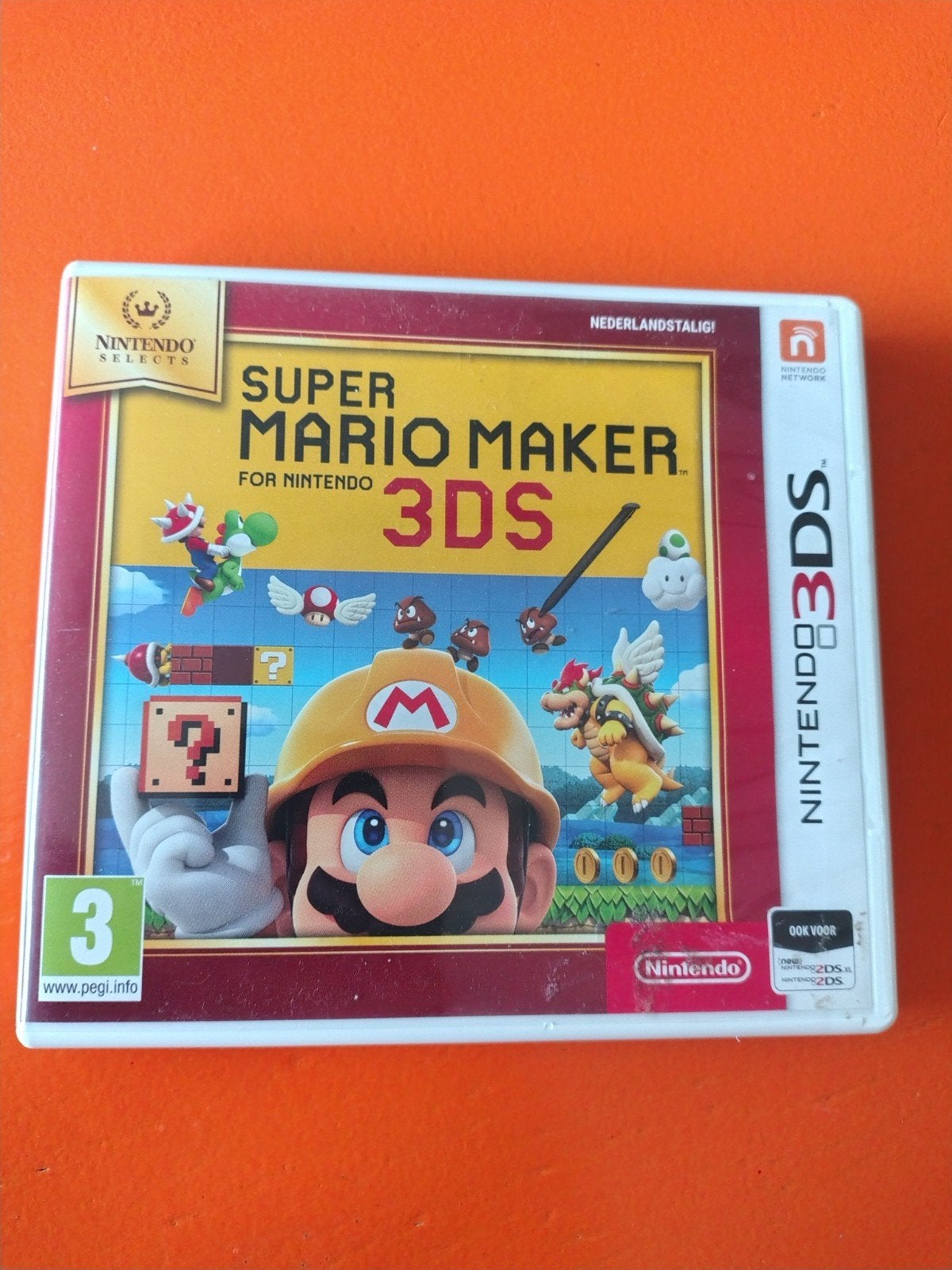 Nintendo 3DS Super Mario Maker, Spelcomputers en Games, Ophalen of Verzenden