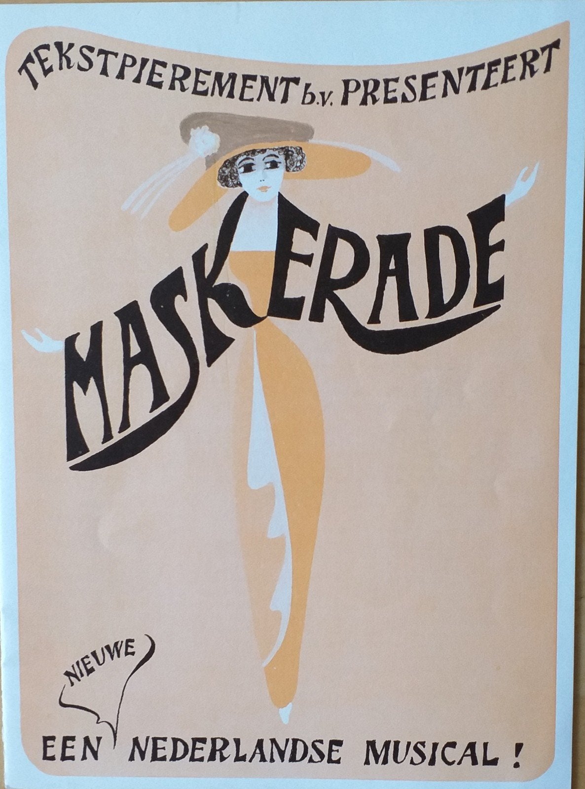Maskerade Musical Programma Boekje 1979 - Jos Brink, Ophalen of Verzenden, Zo goed als nieuw, Boek, Tijdschrift of Artikel