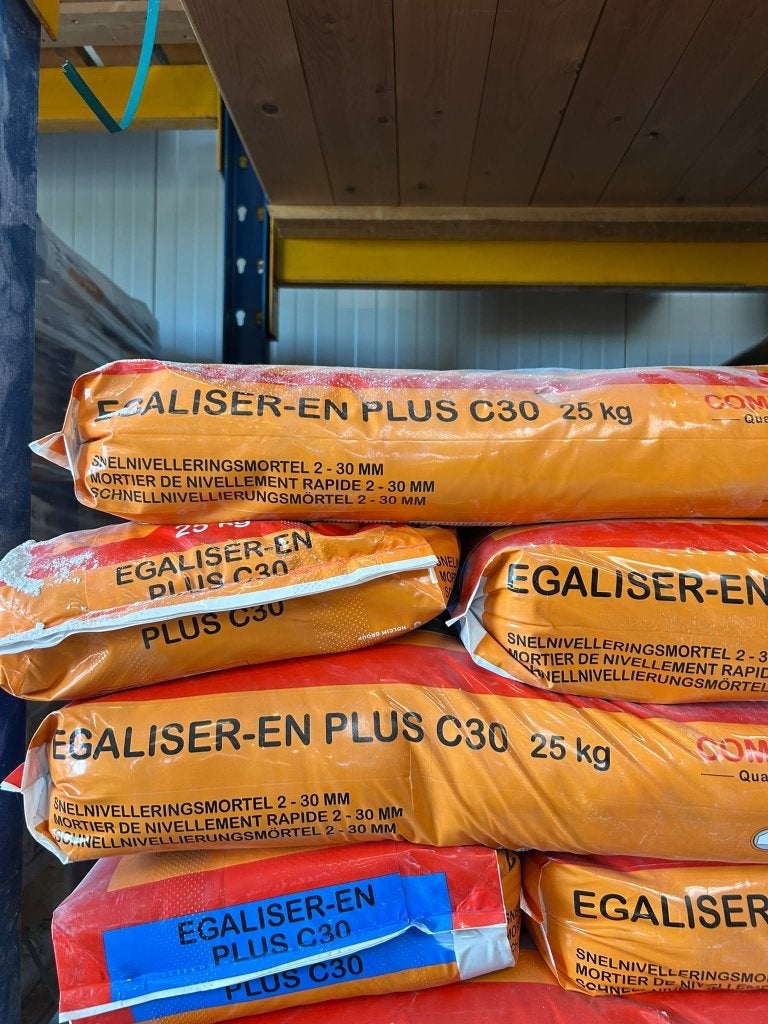 Egaline c30 25kg compaktuna 20 zakken, Ophalen, Overige materialen, 30 cm of meer, 50 tot 150 cm