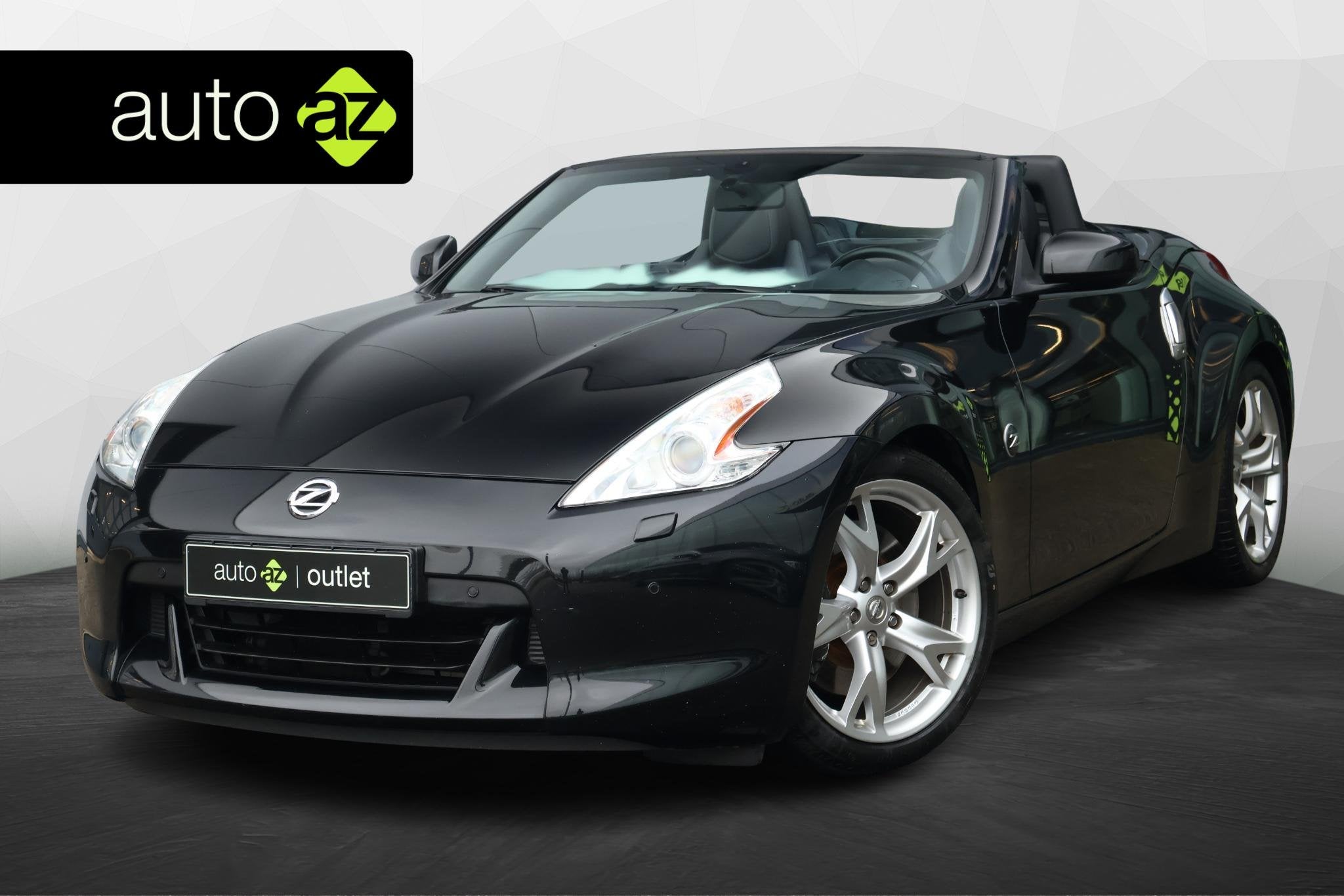Nissan 370Z Roadster 3.7 V6 Pack / Stoelverwarming, Auto's, Automaat, Achterwielaandrijving, Gebruikt, Zwart
