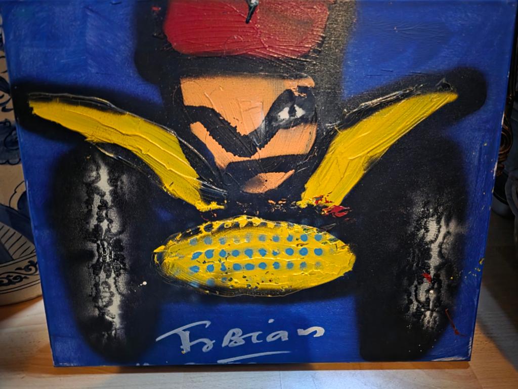Origineel schilderij fabian, Ophalen of Verzenden