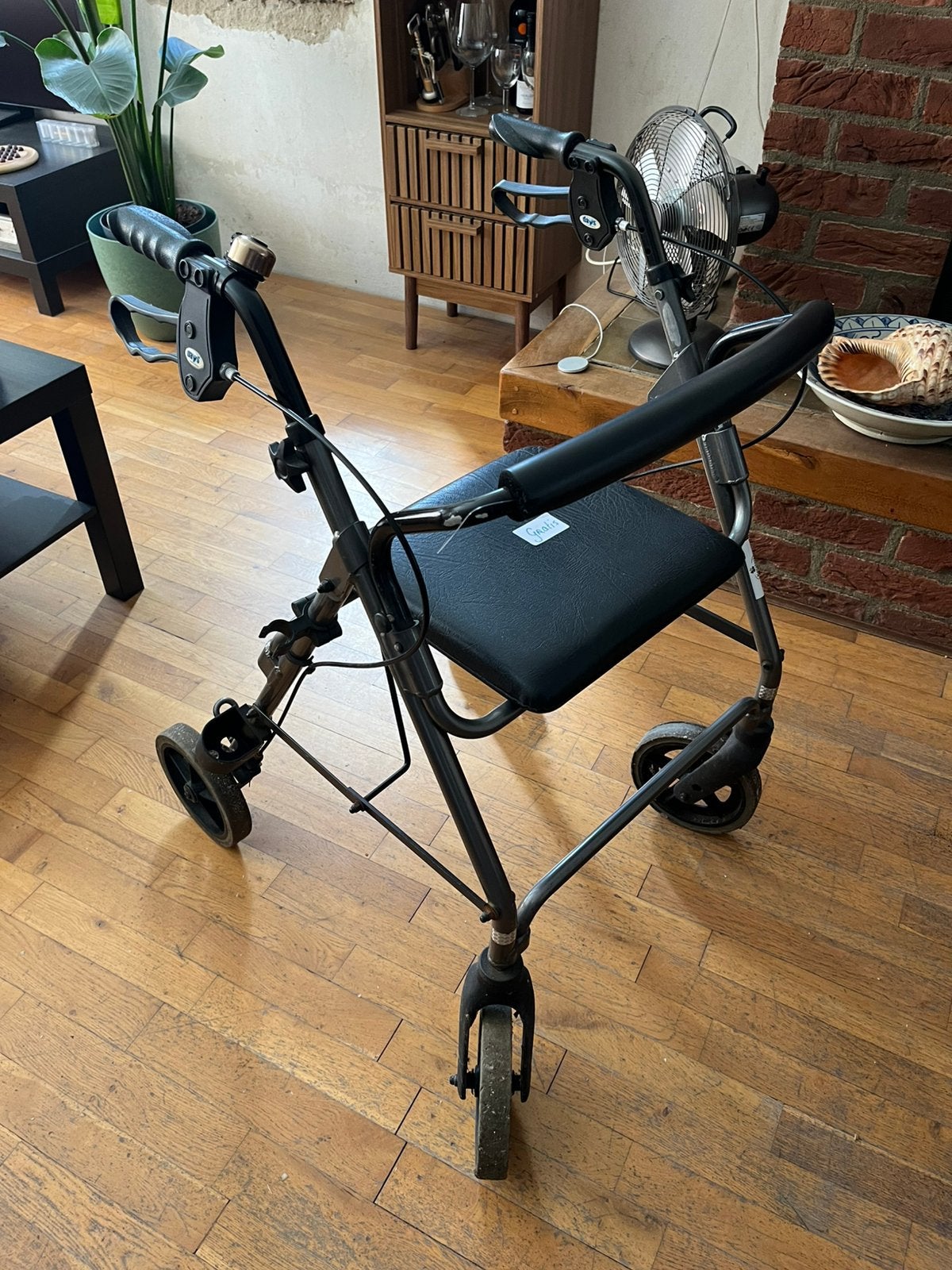 Rollator gratis, Ophalen, Opvouwbaar, Gebruikt