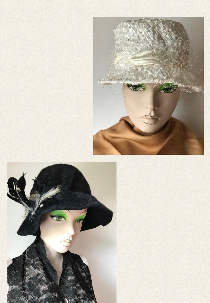 Hoed v Straaten Bloch en Co Rotterdam, Kleding | Dames, Hoed, Zo goed als nieuw, Van Straaten Bloch en Co, One size fits all