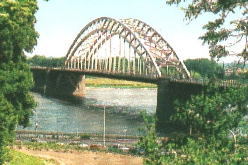 993277 Nijmegen Gld Waal Postzegel afgeweekt, Ophalen of Verzenden, 1960 tot 1980, Gelopen, Gelderland