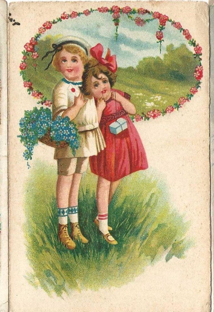 Jt31-125  Kinderkaart, Ophalen of Verzenden, 1920 tot 1940, Gelopen, Kinderen