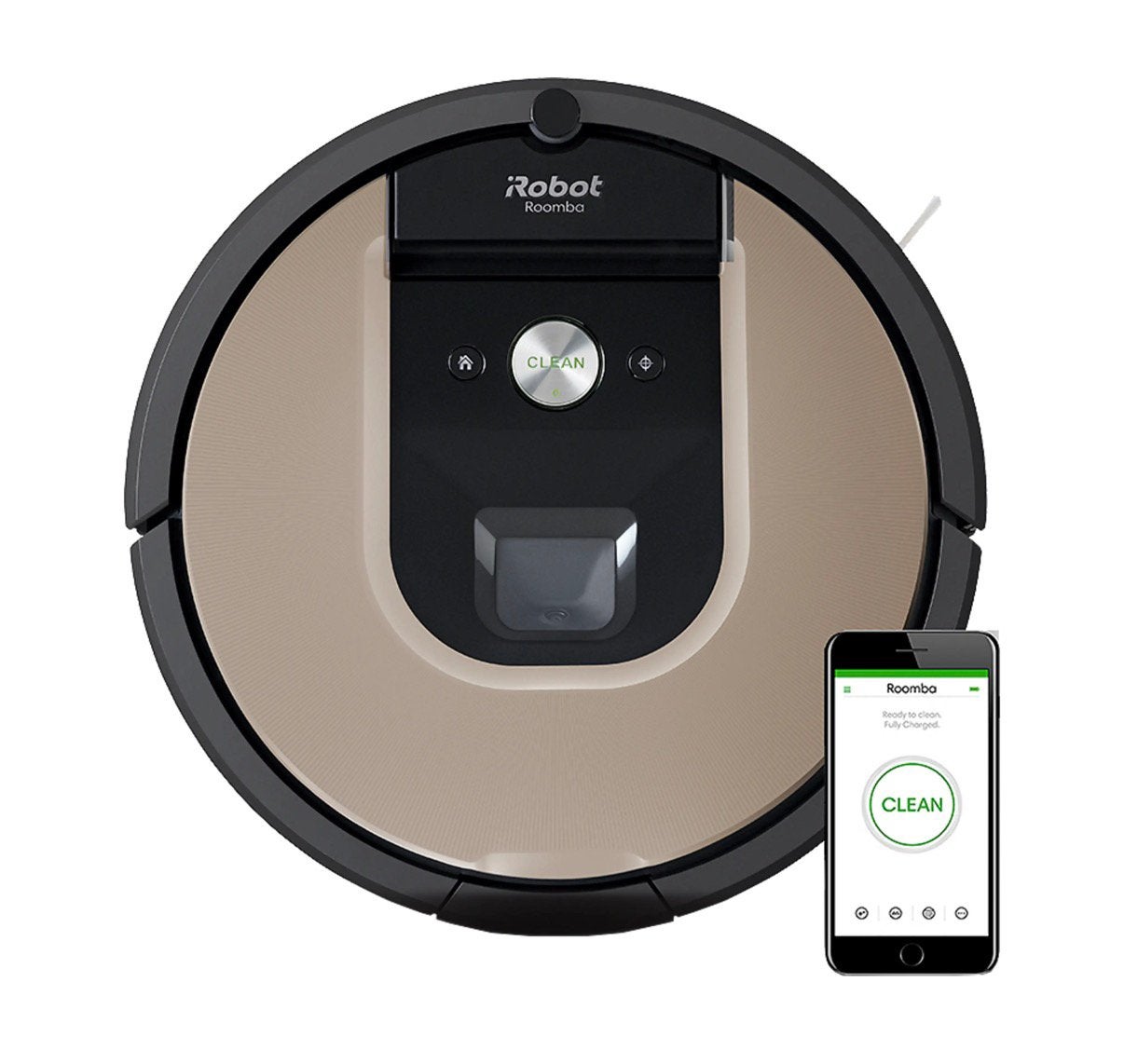 IROBOT Roomba 976, Witgoed en Apparatuur, Stofzuigers, Ophalen, Zo goed als nieuw, Robotstofzuiger