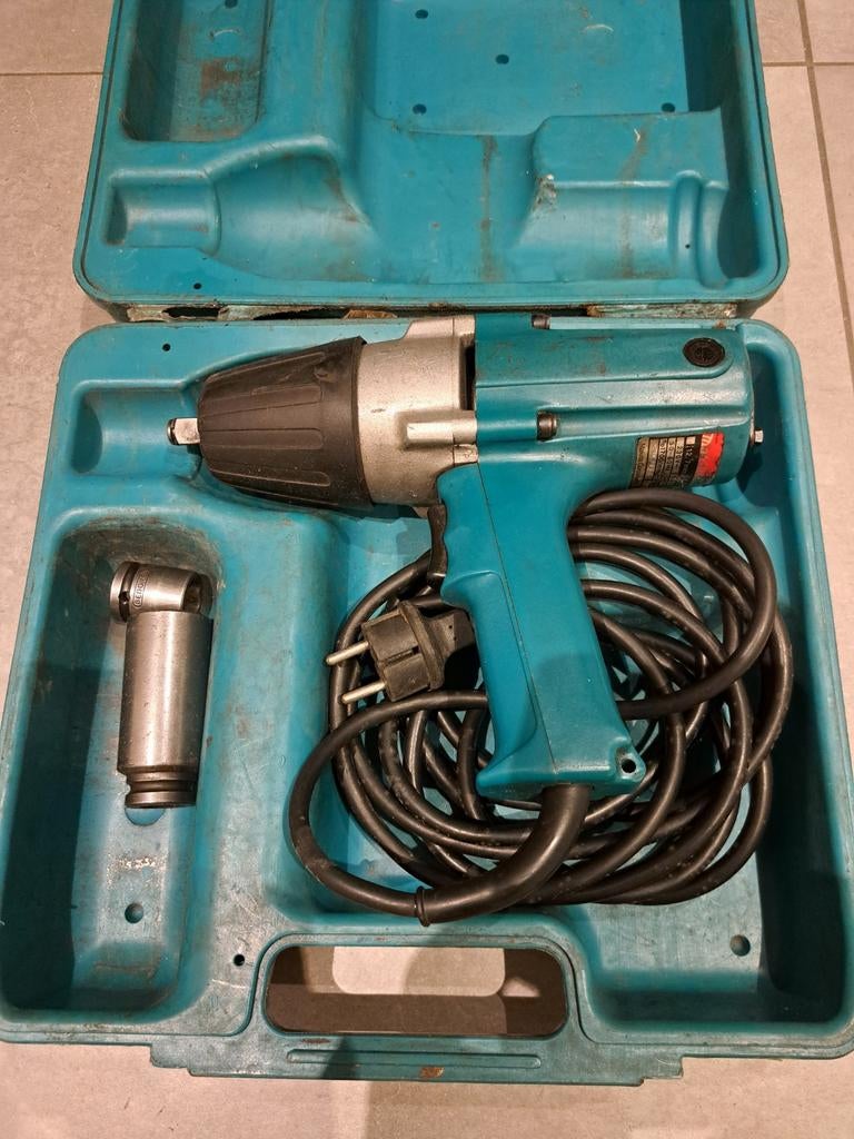 Makita 6905B Slagmoersleutel, Doe-het-zelf en Verbouw, Gereedschap | Boormachines, Gebruikt, Overige typen, 400 tot 600 watt, Ophalen of Verzenden