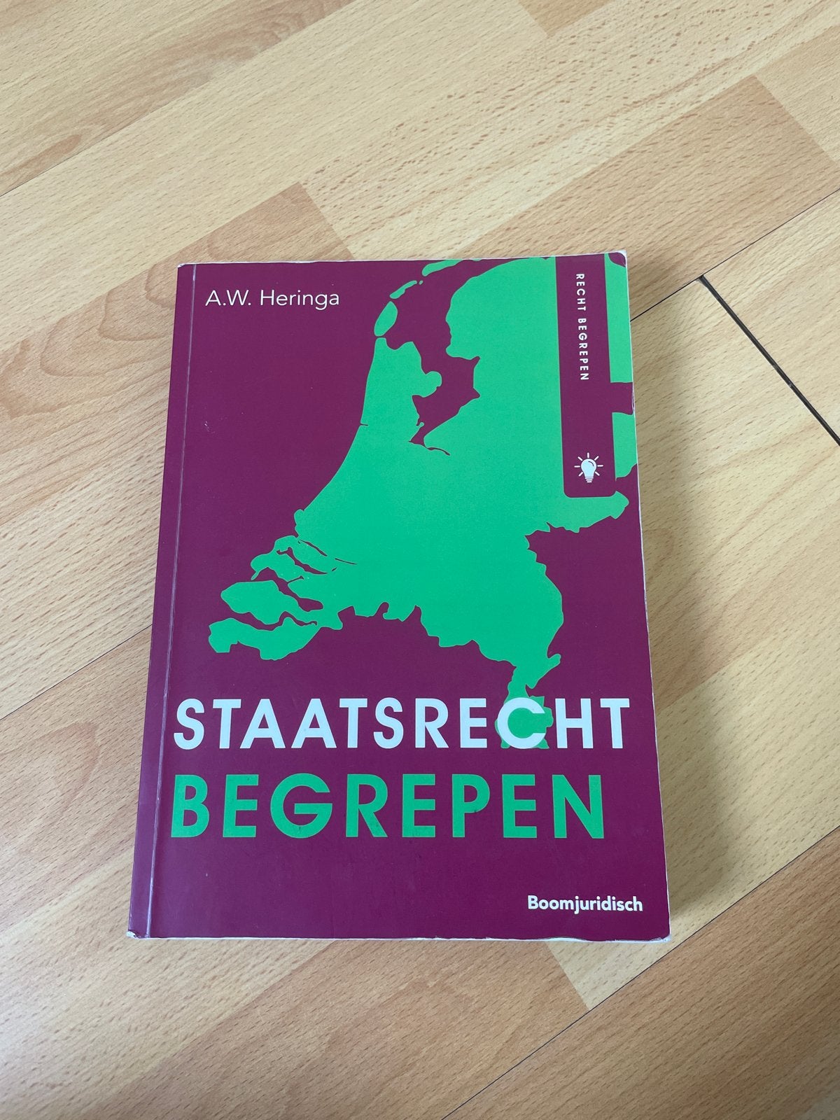 Staatsrecht Begrepen - A.W. Heringa (Boomjuridisch), Verzenden, Gamma, Zo goed als nieuw, WO