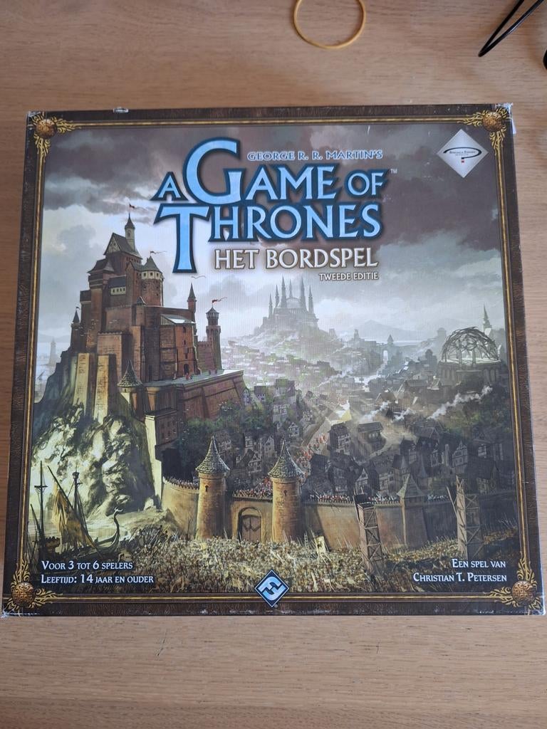 Game of Thrones bordspel 2e editie Nederlands, Ophalen of Verzenden