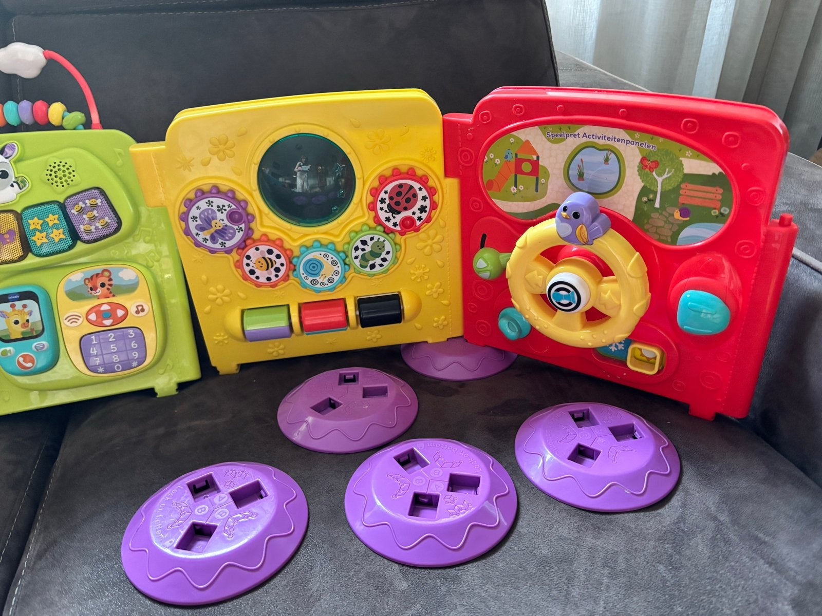 VTech Baby Speelpret Activiteitenpanelen - Interactief Speel, Ophalen of Verzenden, Zo goed als nieuw, Overige typen, Met licht