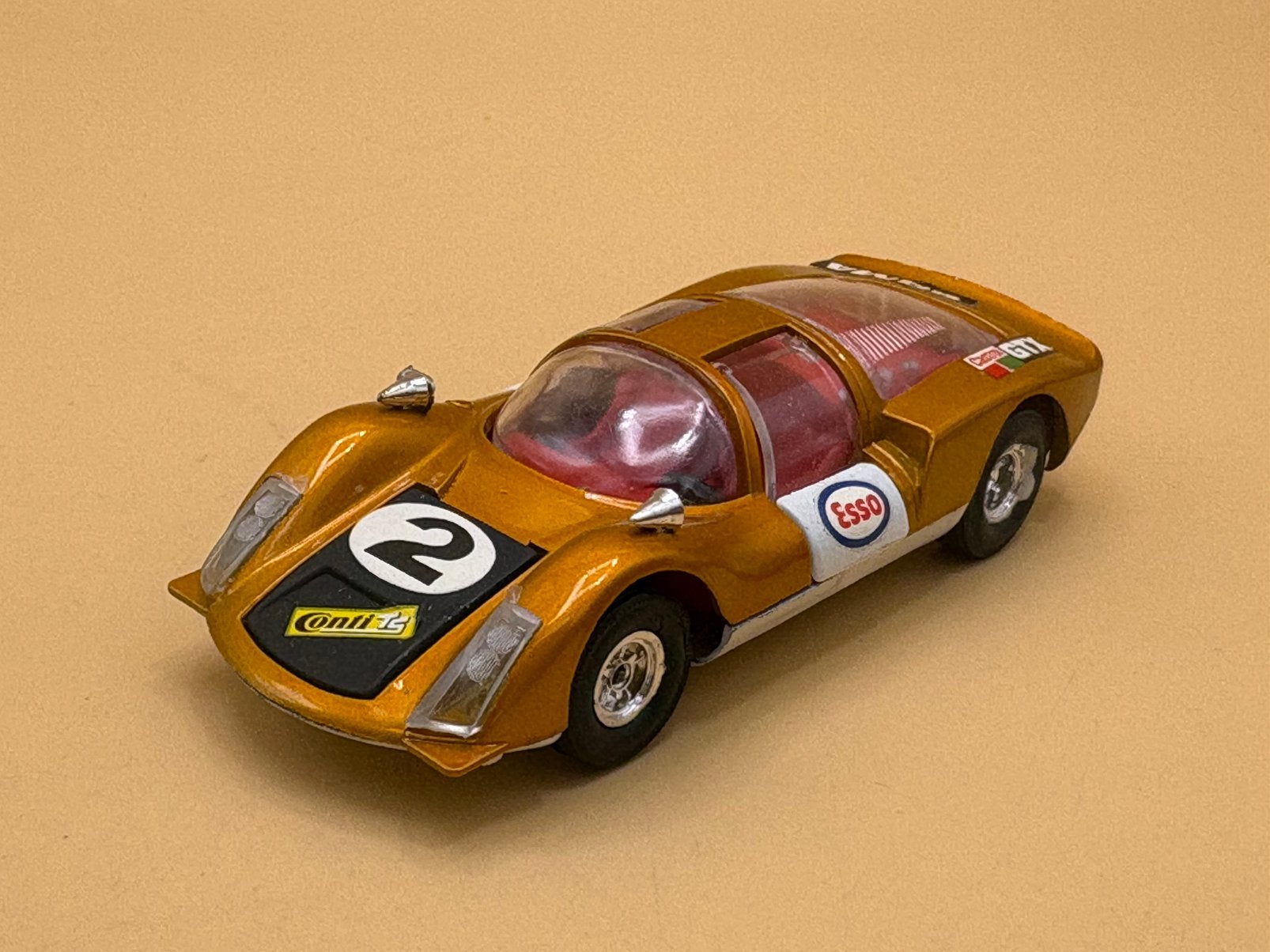 Porsche Carrera 6 1:40 Mini Gama, Ophalen of Verzenden, Zo goed als nieuw, Auto, Gama