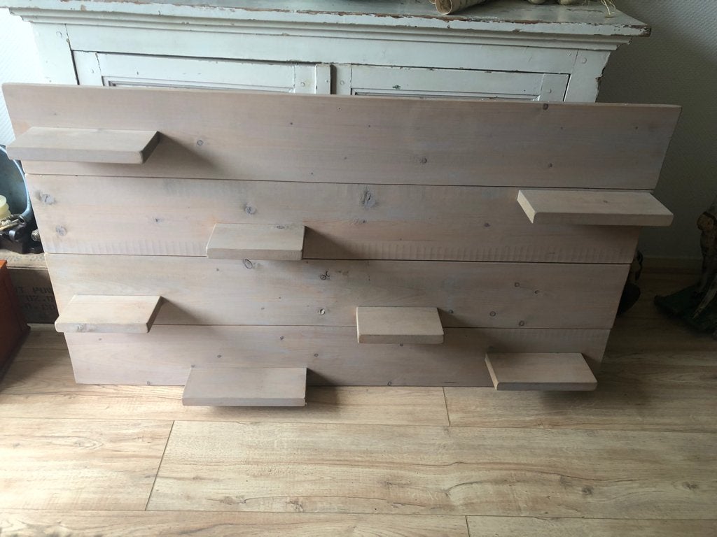 Wandbord, Huis en Inrichting, Woonaccessoires | Wanddecoraties, Ophalen, Gebruikt, Hout, Meerkleurig