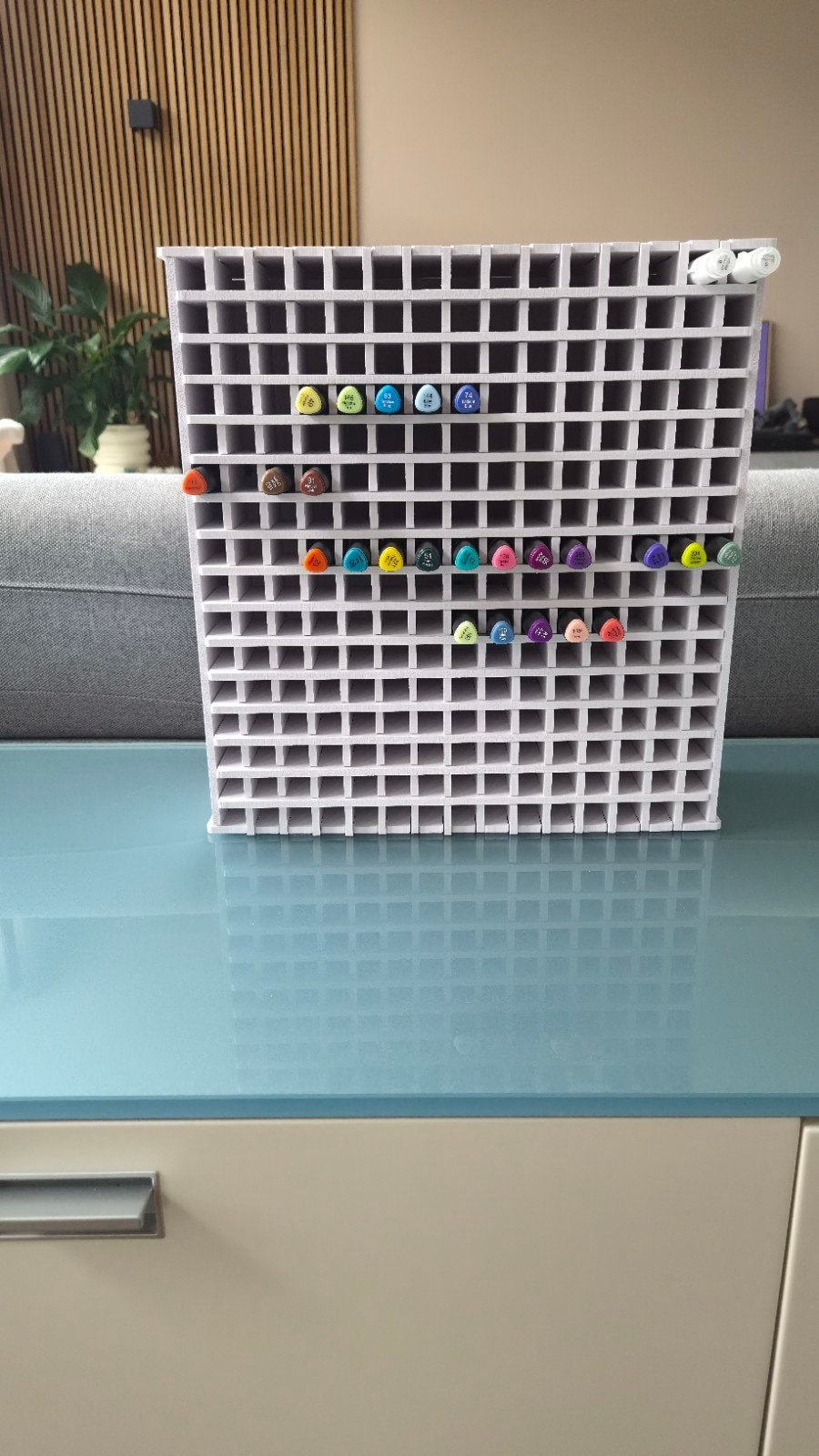 Vakkenkastje voor Alcohol Markers / Stiften, Ophalen, Zo goed als nieuw, Potlood of Stift