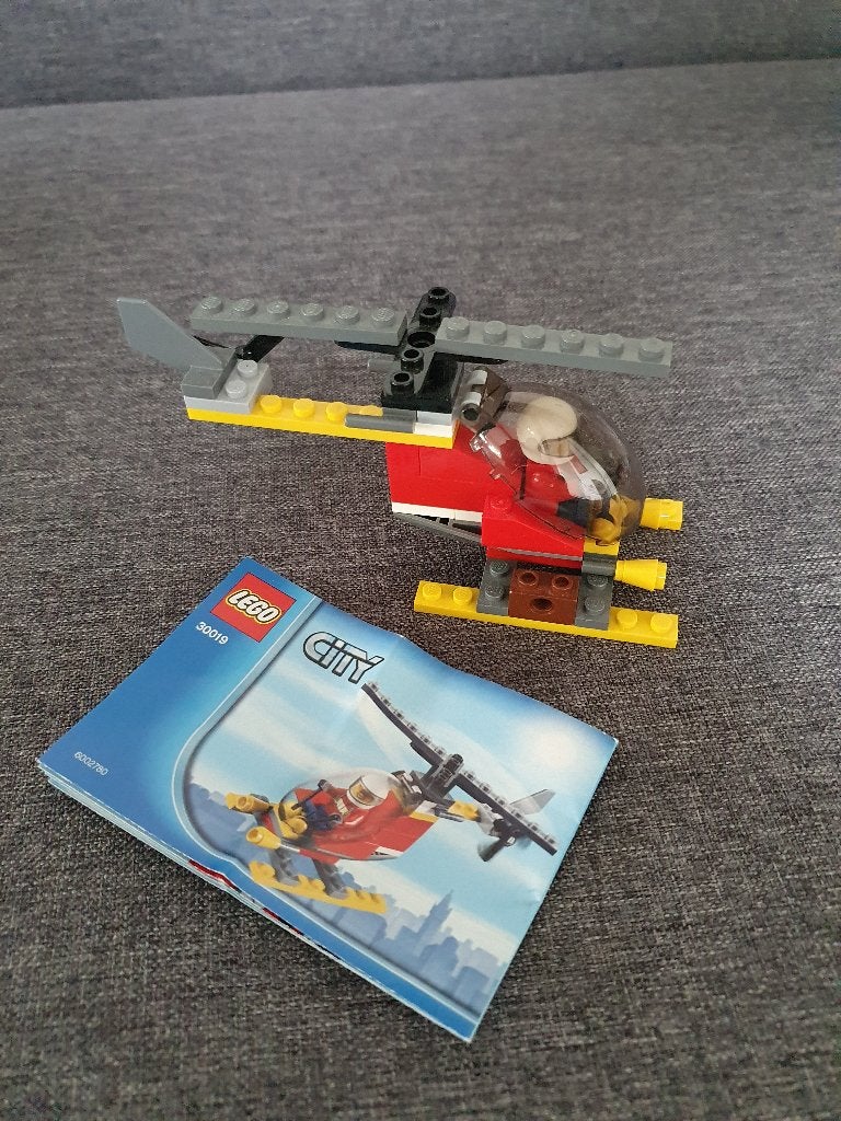 Lego City Helikopter 30019 met instructies, Lego, Ophalen of Verzenden, Inclusief instructies, Complete set