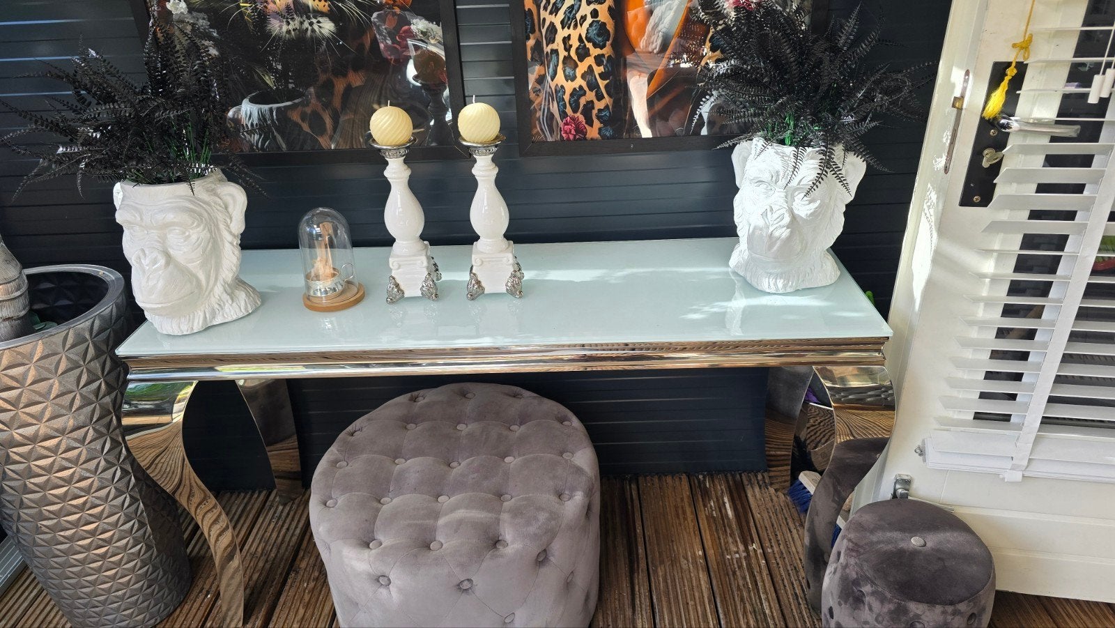 sidetable  140 cm lang  50 euro, Huis en Inrichting, Ophalen, 25 tot 50 cm, Rechthoekig, 100 tot 150 cm