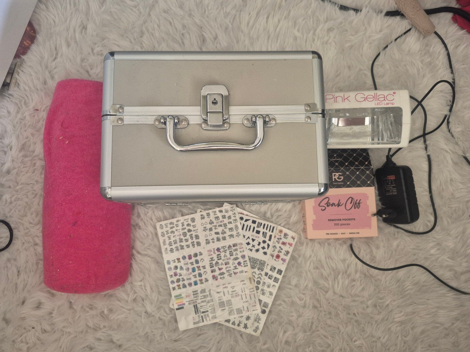 Pink Gellac Startpakket met Lamp en Accessoires, Ophalen of Verzenden, Zo goed als nieuw, Overige typen