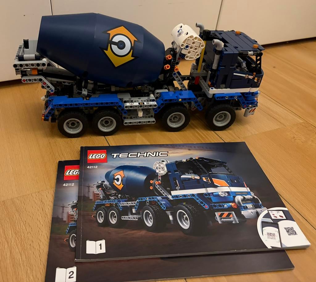 Lego Technic 42112 Beton mixer, Ophalen, Zo goed als nieuw