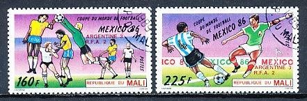 Mali 1986 M1068-1069 gest., Ophalen of Verzenden, Overige landen, Gestempeld