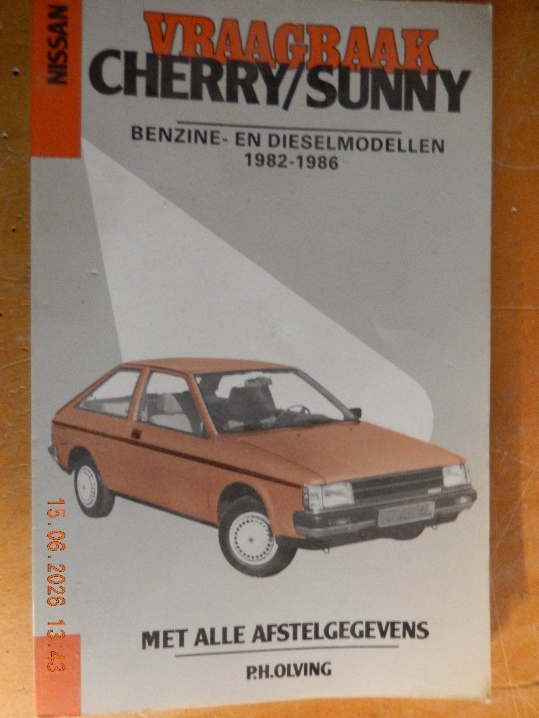 Vraagbaak Nissan Cherry/Sunny Benzine en Diesel mod. 1982-86, Ophalen