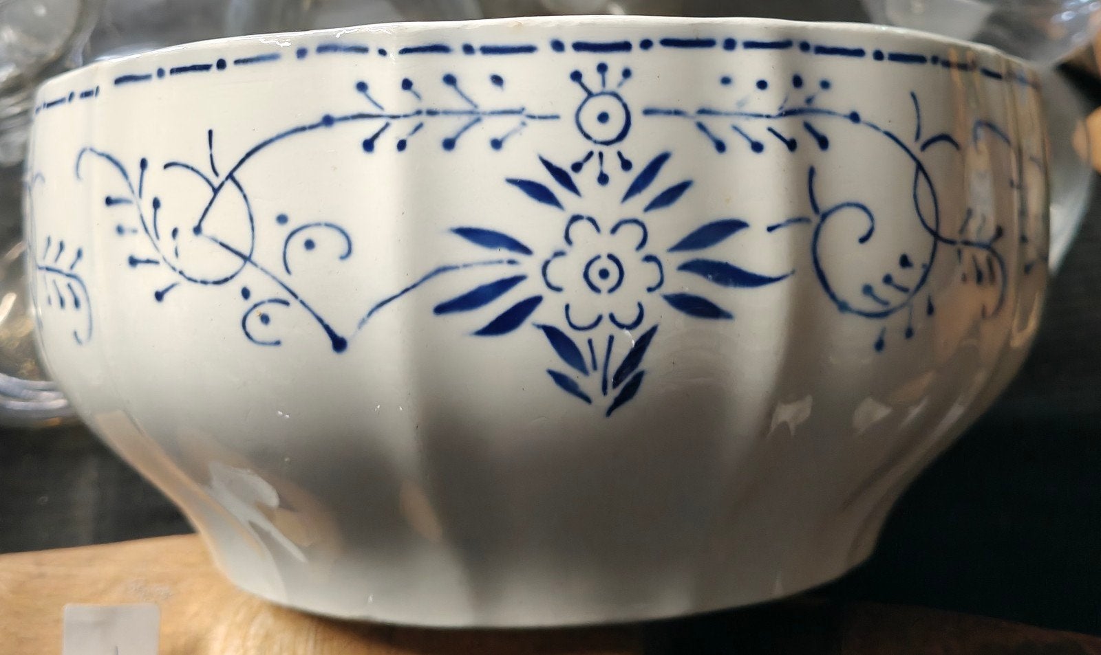 Antieke Boch La Louvière Kom - Made in Belgium, Ophalen of Verzenden